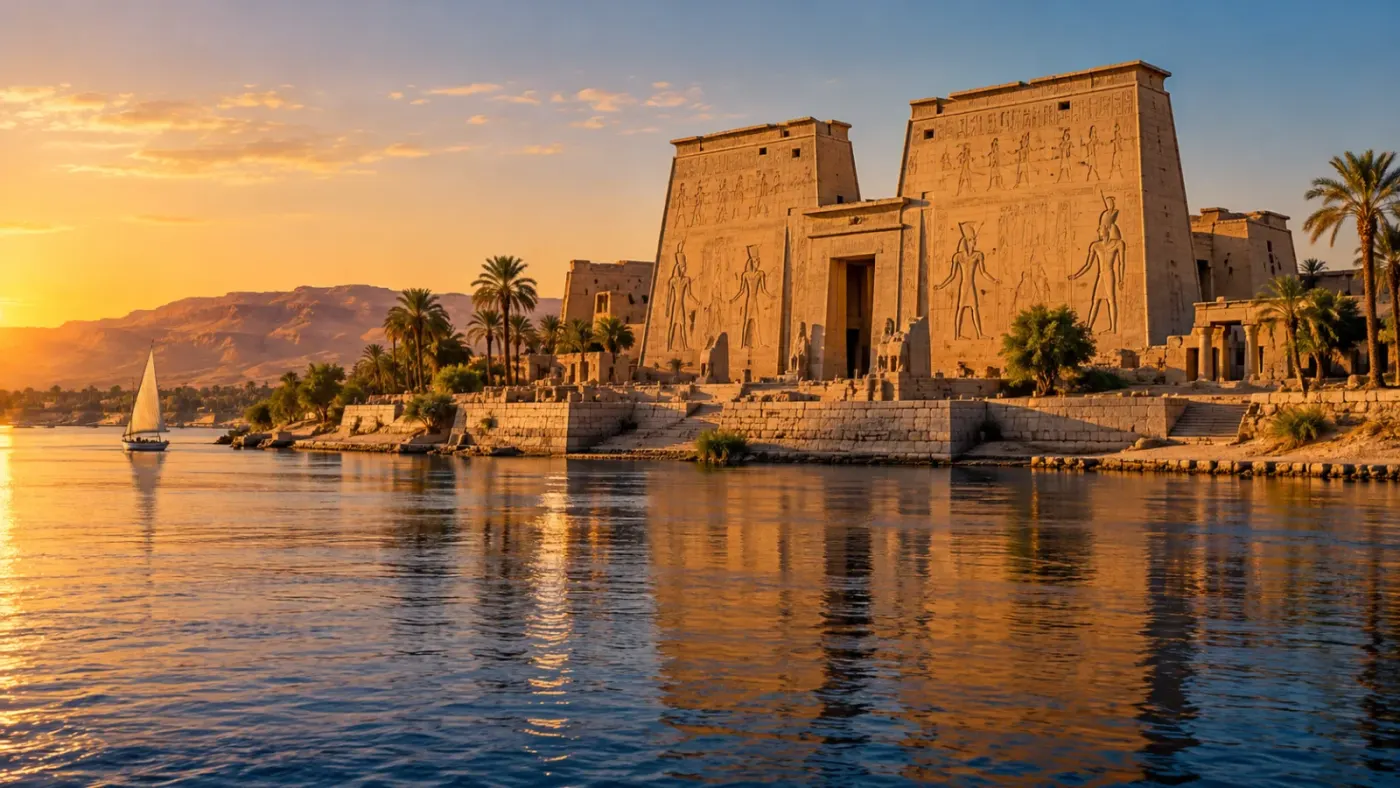 Edfu on the Nile